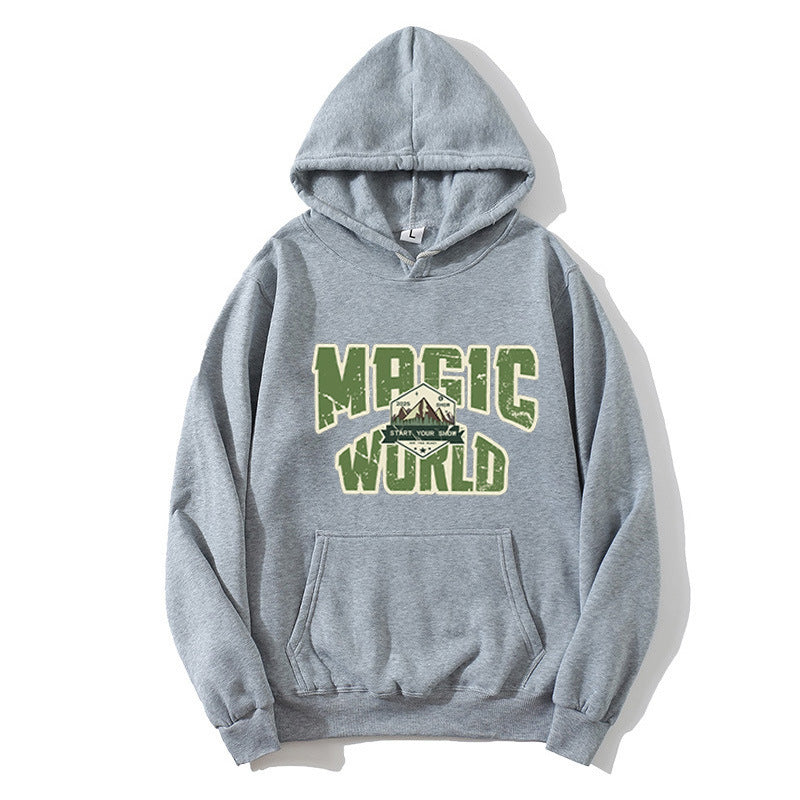 Women’s hoodie with modern graphic print Chic & Stil