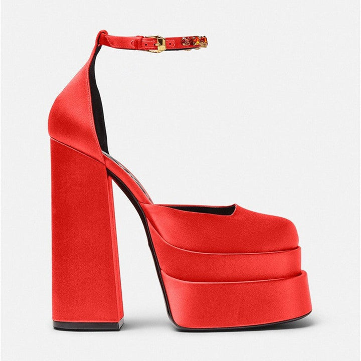 Lune London | Platform shoes with ankle strap