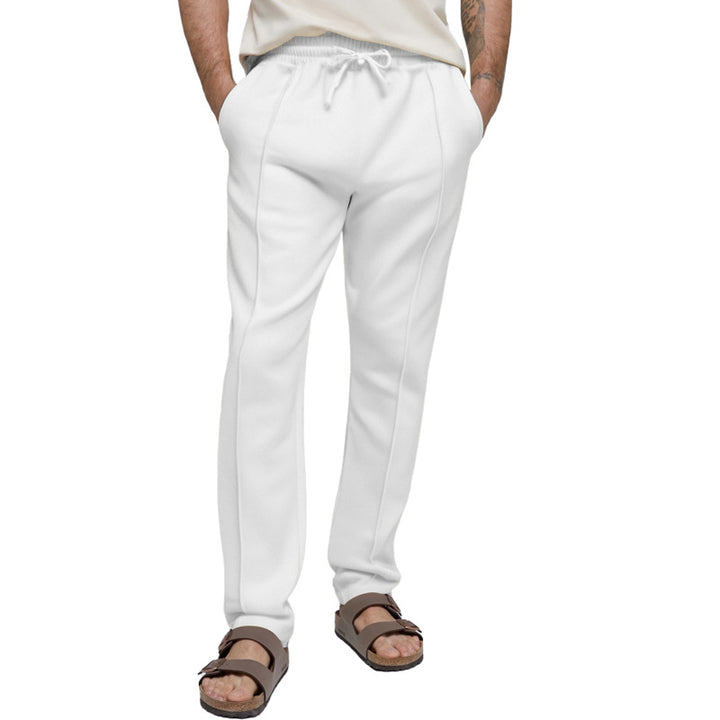 Sport Leisure Pants for Men with Elastic Waist and Side Pockets Lune London
