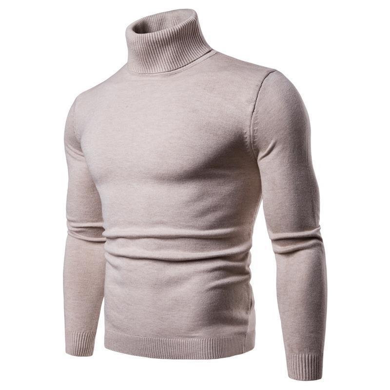 Men's Turtleneck Sweater Made From Fine Merino Wool Lune London