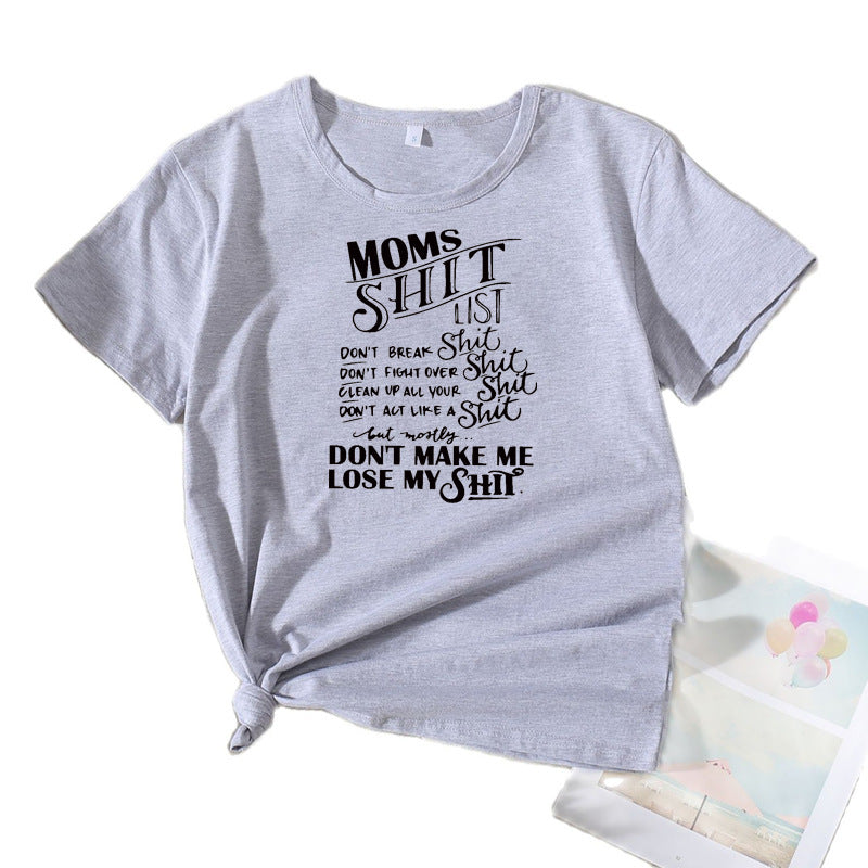 Women's Humorous Graphic T-shirt Lune London