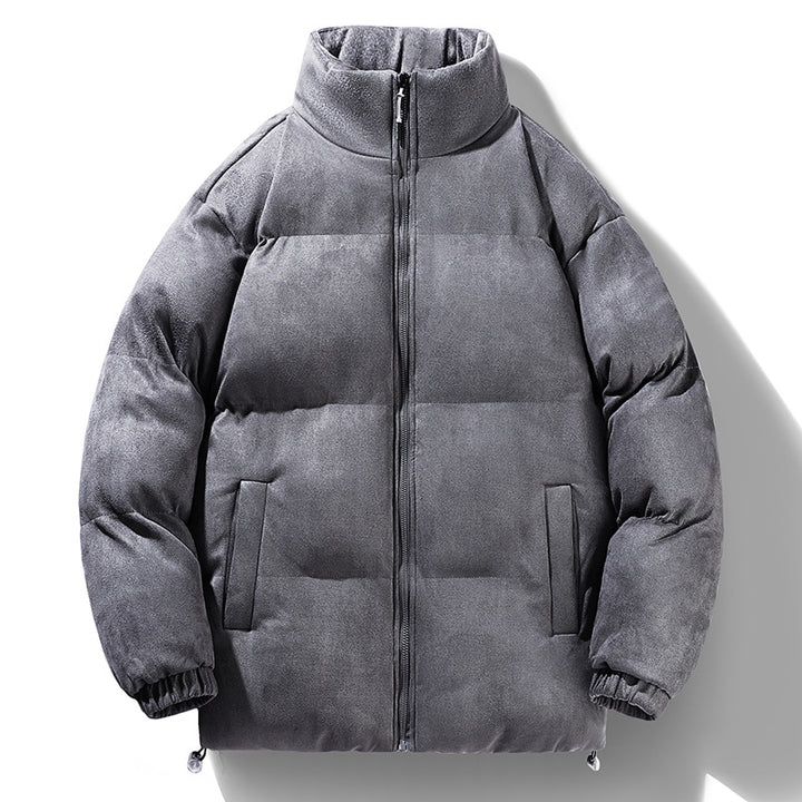 Ladies down jacket with high collar and pockets Lune London