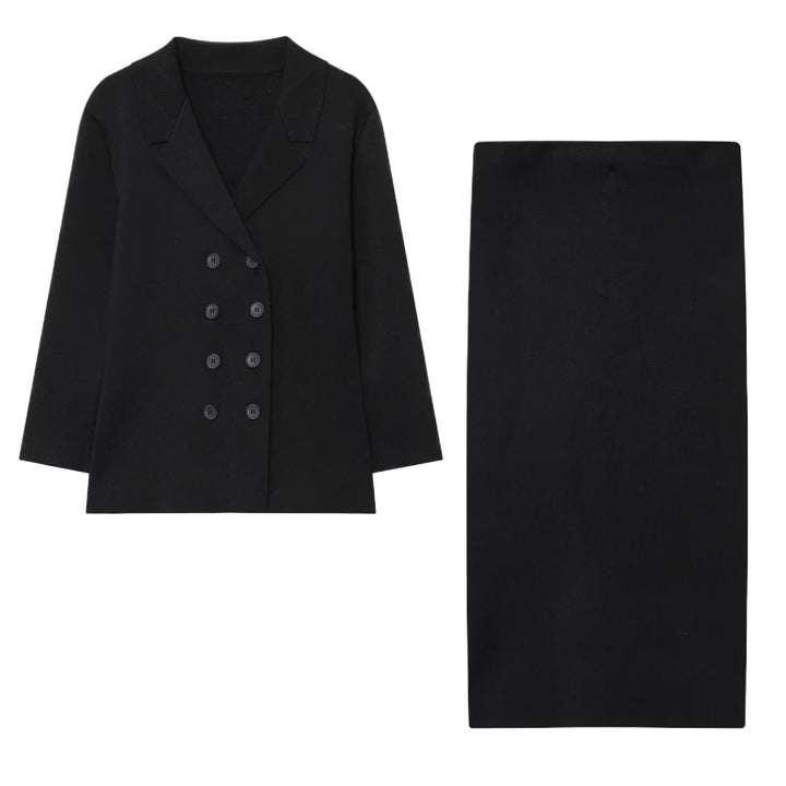 Lune London Elegant Double-Breasted Blazer Jacket Women