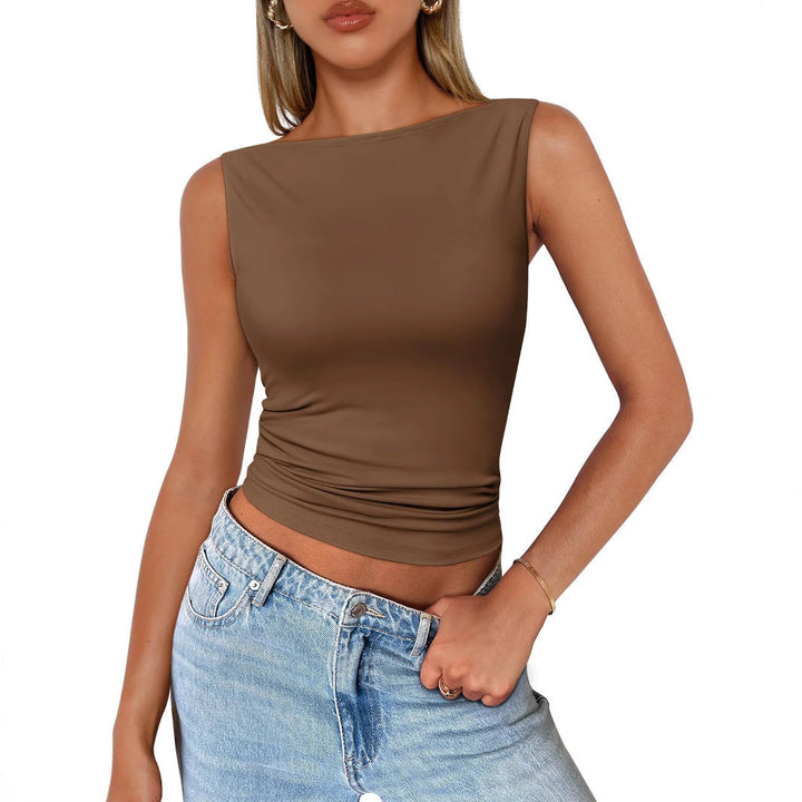 Lune London | Sleeveless Slim Fit Tank Top