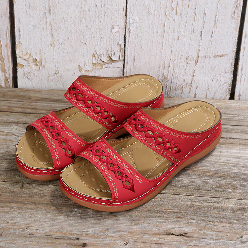 Ladies comfort slide sandals Chic and Style