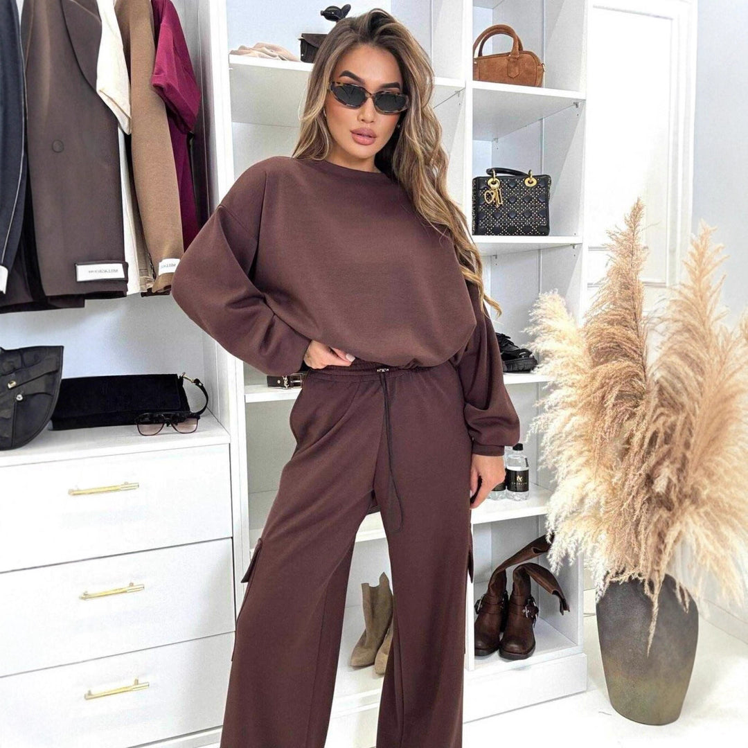 Ladies Cozy Oversized Set Lune London