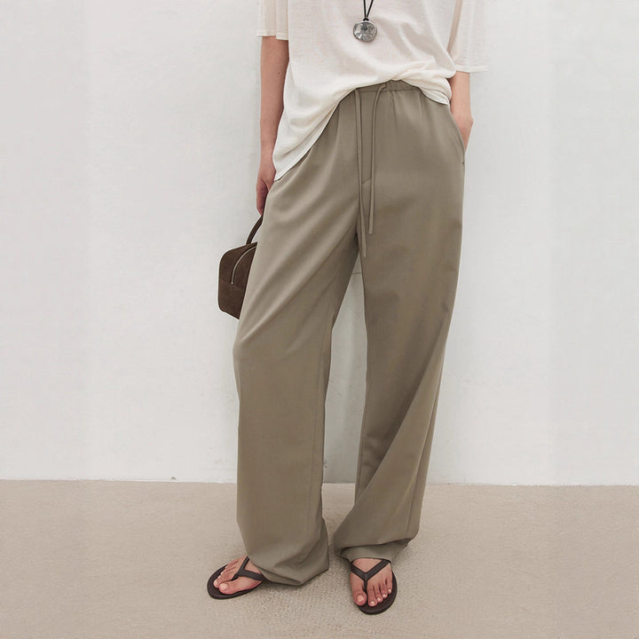 Pantalon de loisirs élégant et large pour femmes Chic & Stil