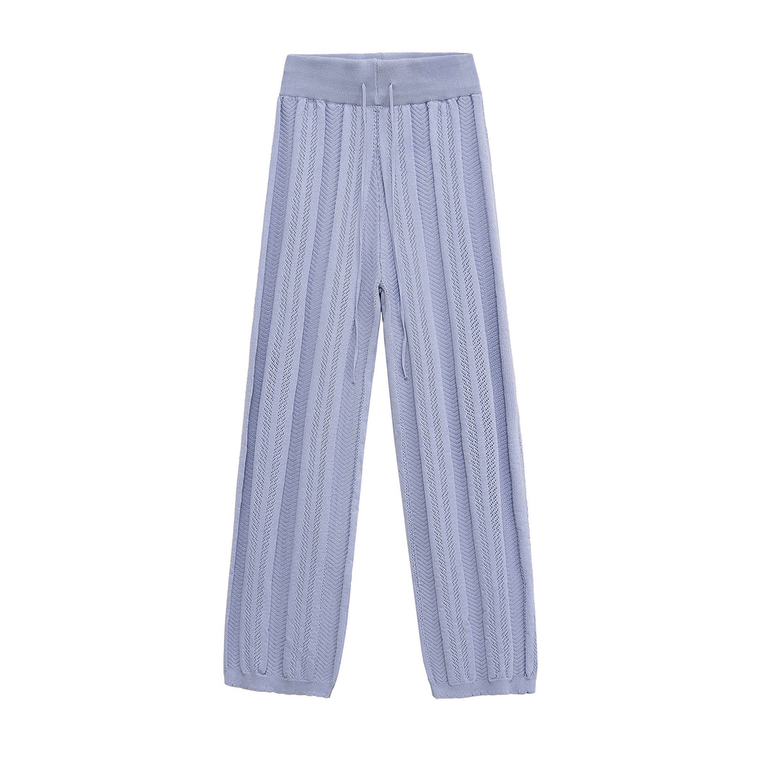 Pantalon tricoté élégant pour femmes Chic & Stil