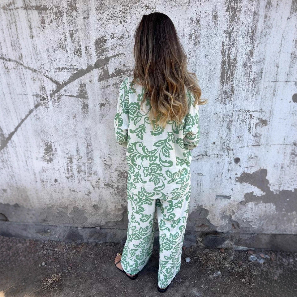 Lune London women's blouse and trouser set
