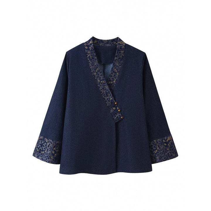 Elegant and modern jacket for ladies with artistic embroidery Lune London