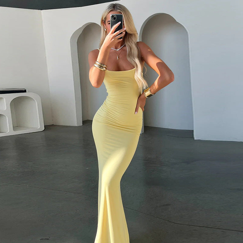 Chic and Stylish Sleek Bodycon Maxi Dress for Women