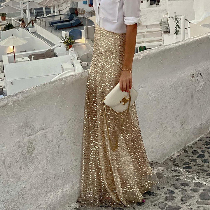 Lune London | Sequin Long Skirt