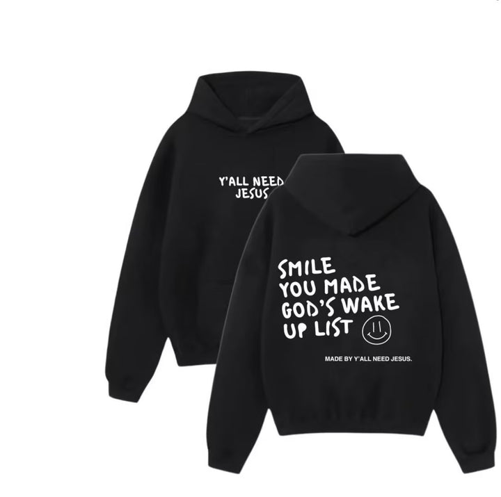 Women's hoodie sweatshirt with inspiring print and comfortable fit Chic & Stil