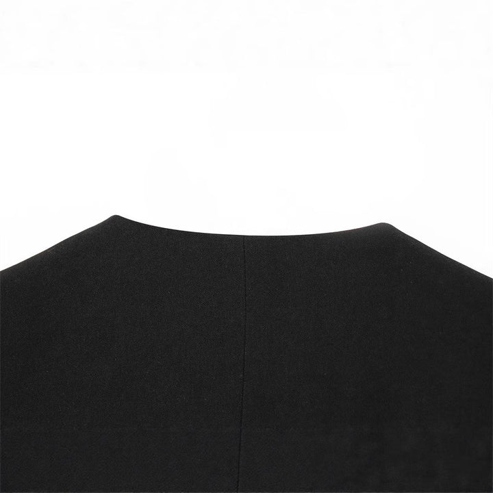Elegant wrap blazer jacket for women with adjustable satin belt Lune London