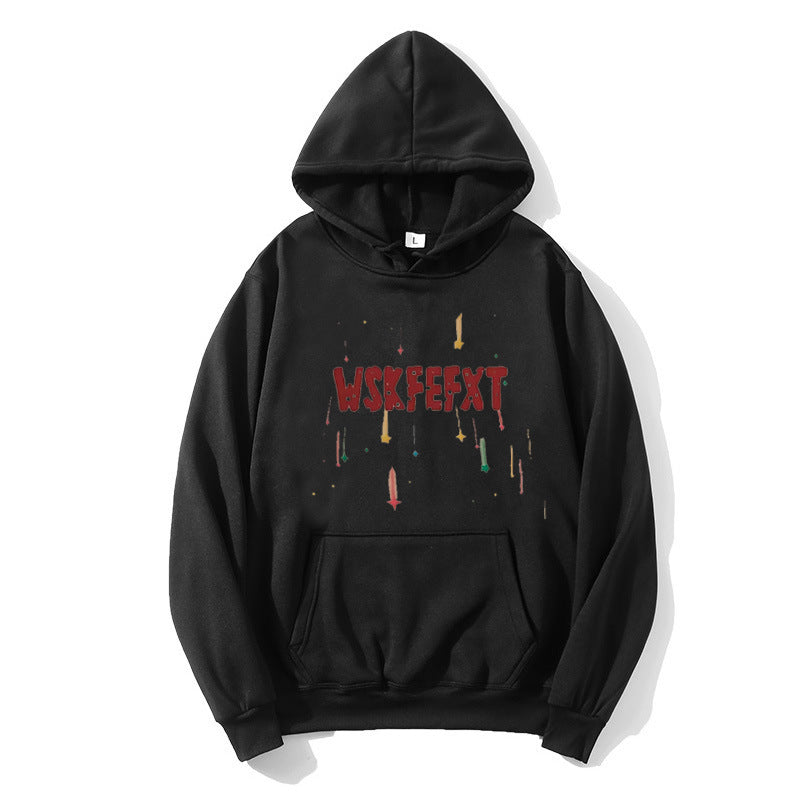 Women's hoodie with cool graphic print Chic & Stil