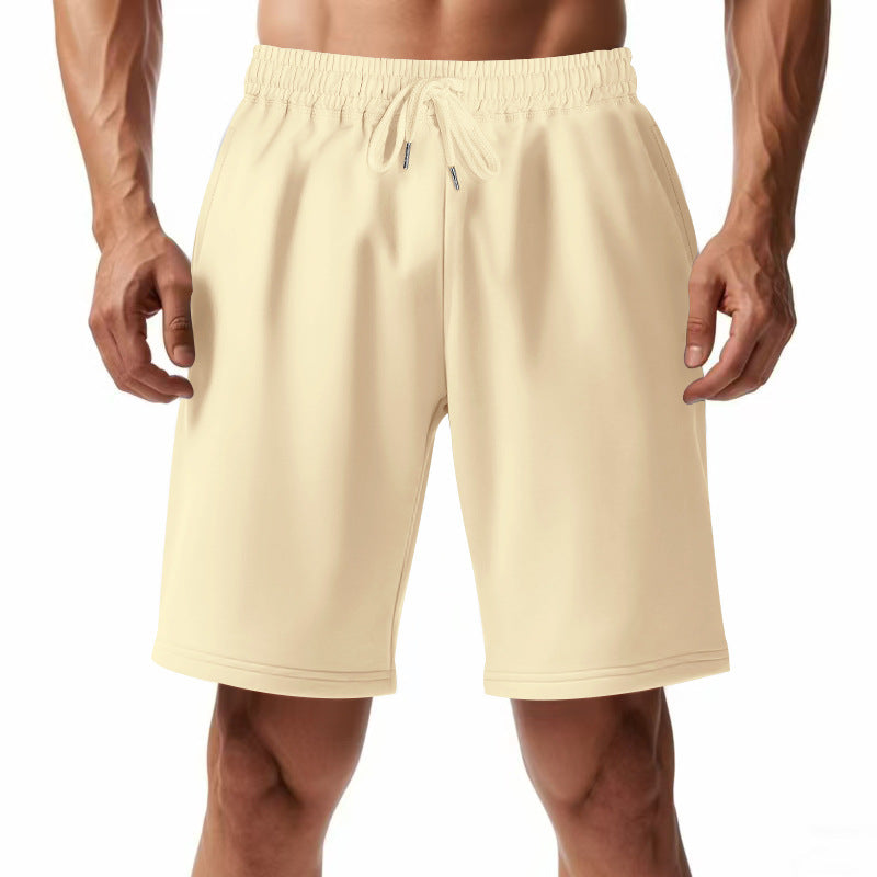 Breathable gym pants for men with elastic waistband and side pockets Lune London
