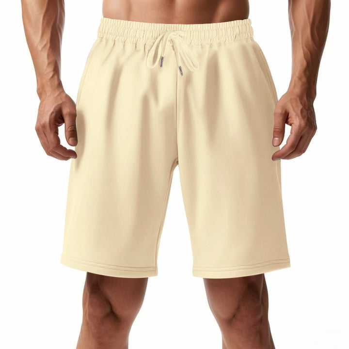 Breathable gym pants for men with elastic waistband and side pockets Lune London