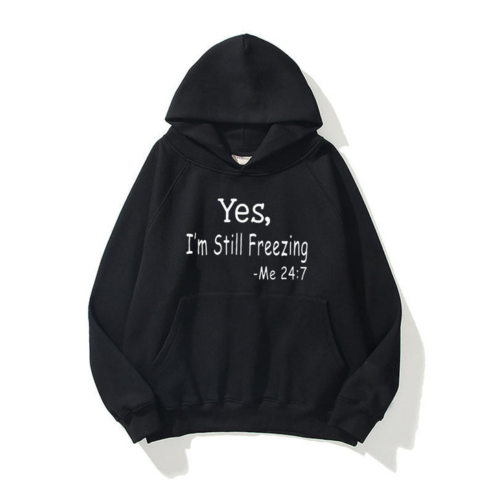 Women's hoodie with motivational quote and comfortable fit Lune London