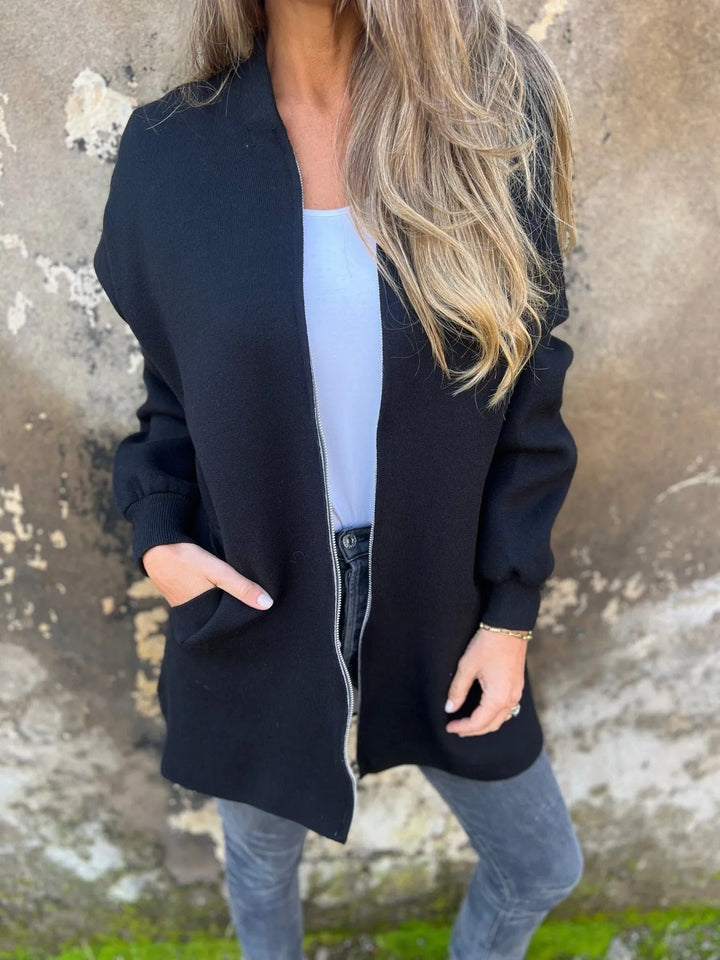 Lune London | Hoodie - Relaxed Fit - Zipper - Mid-length with pockets