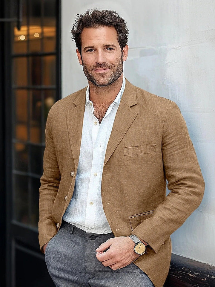 Lune London | Men's Casual Linen Blazer