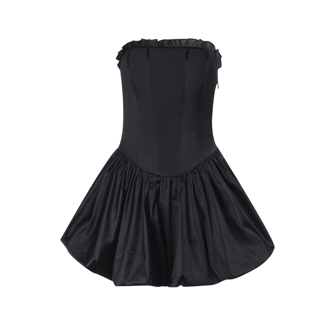 Sleeveless frill dress Lune London