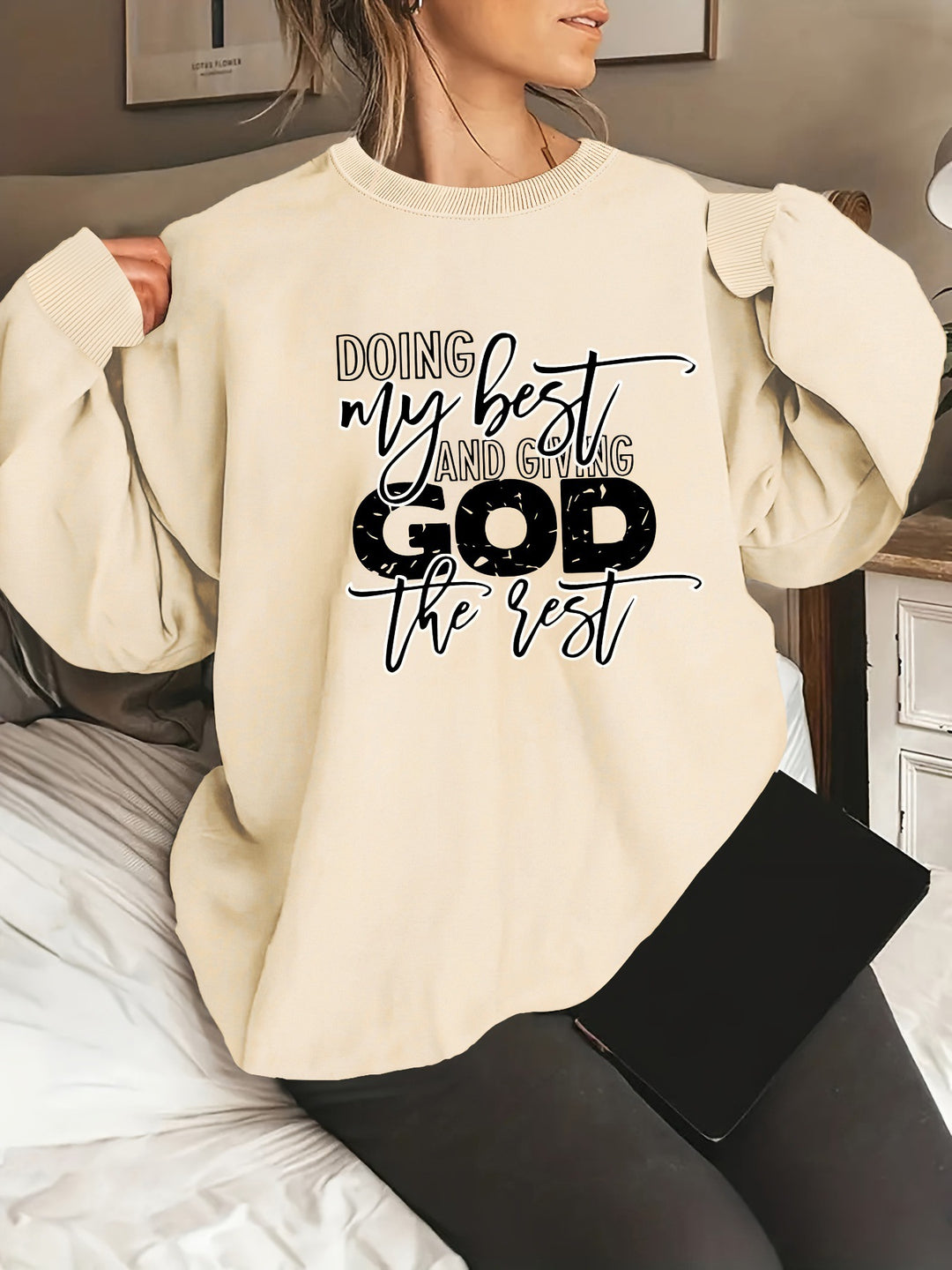 Pull femme avec motif personnalisé Chic & Stil