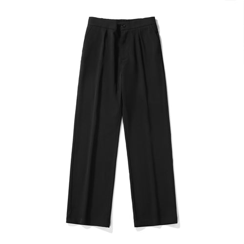 Elegant wide pants for men with elastic waist and side pockets Lune London