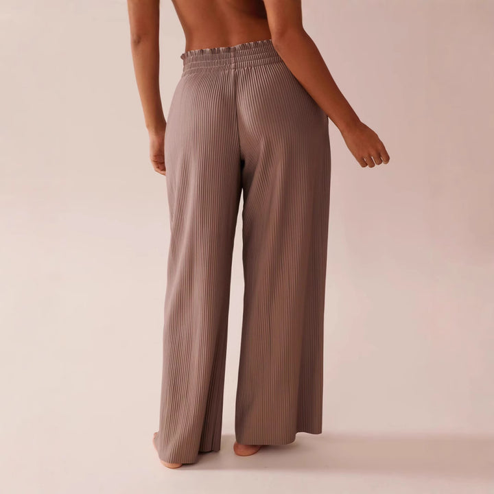 Lune London Elegant Pleated Leisure Pants for Women