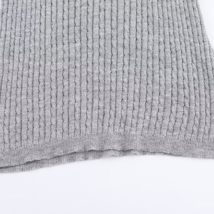 Long sleeve women's t-shirt with ribbed structured design and button details Lune London