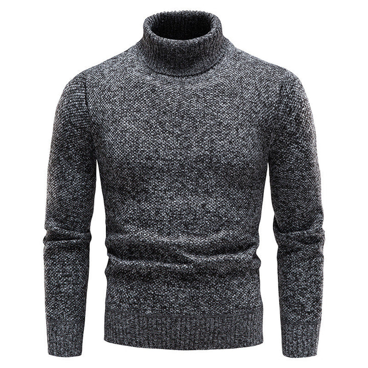 Men's Turtleneck Sweater Made Of Soft Knit Fabric Lune London
