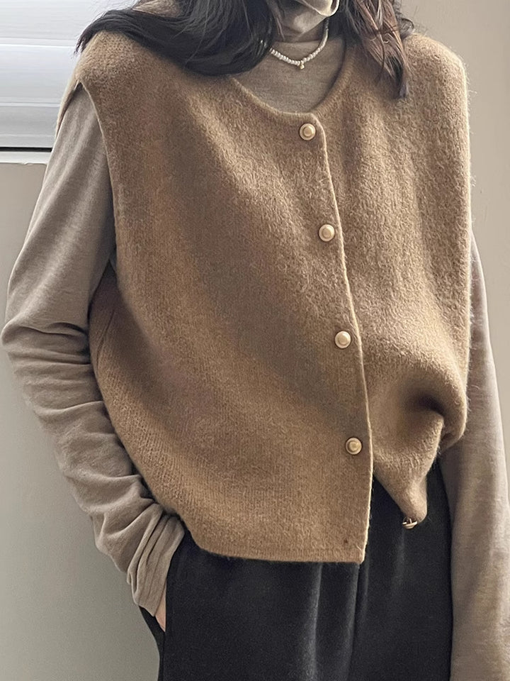 Ladies Wool Cardigan Lune London
