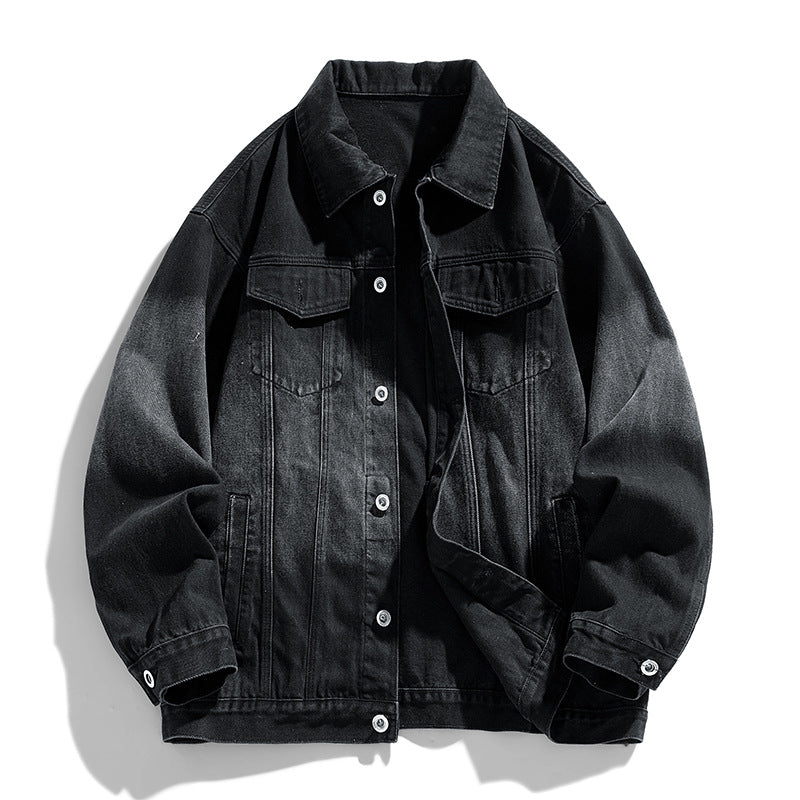 Trendy denim jacket for men with a relaxed fit and practical pockets Lune London