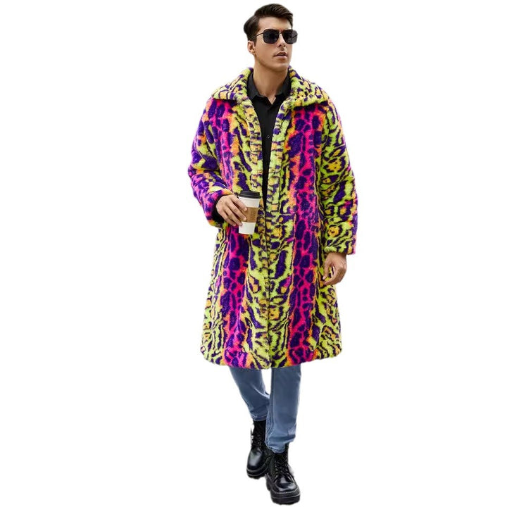 Lune London faux fur coat for men