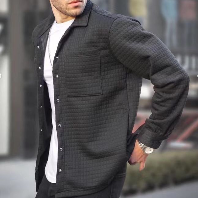Structured overshirt jacket for men Lune London