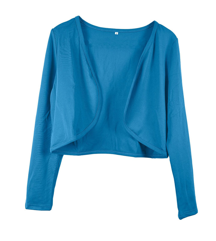 Short cardigan for women with open cut and long sleeves Lune London