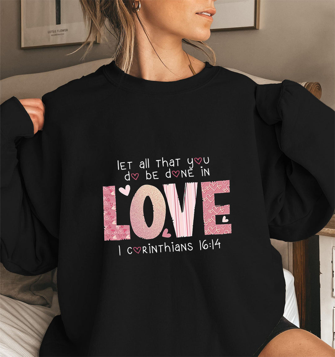 Sweatshirt pour femmes avec imprimé inspirant et coupe confortable Chic & Stil