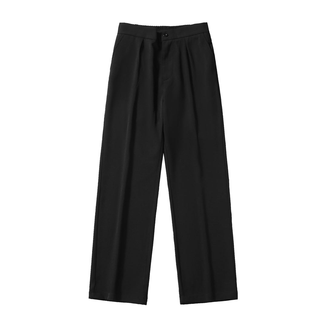 Elegant wide pants for men with elastic waist and side pockets Lune London