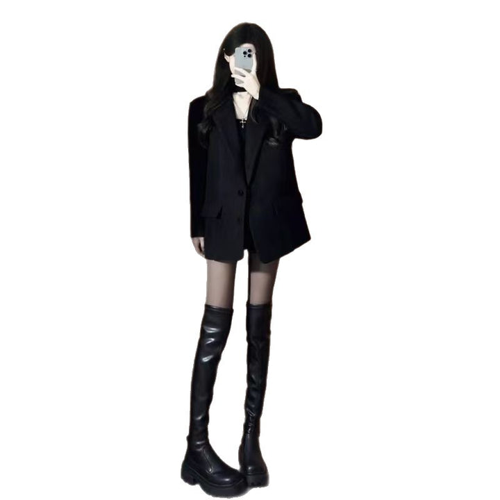 Blazer surdimensionné pour femmes avec poches Chic & Stil