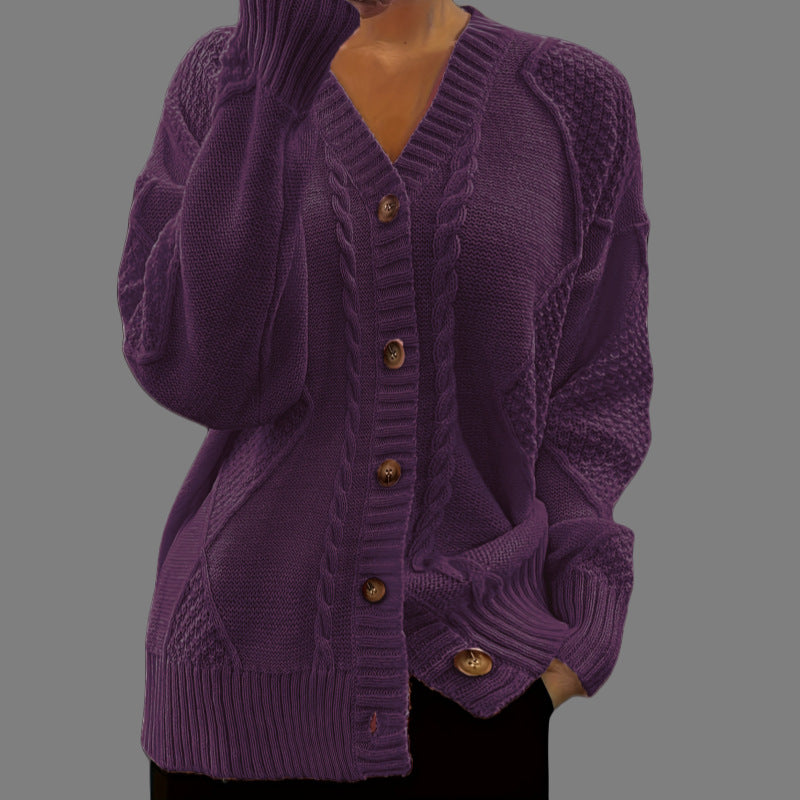 Cardigan pour femmes en style décontracté oversized Chic & Stil