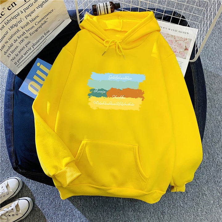 Women's casual hoodie with creative graphic design Chic & Stil