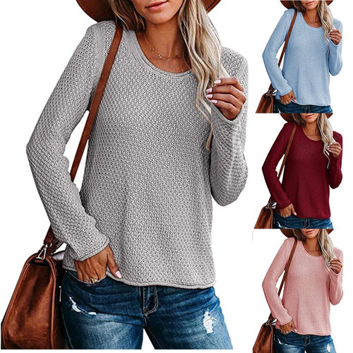 Thick knit pullover for women with a structured design and a relaxed fit Lune London