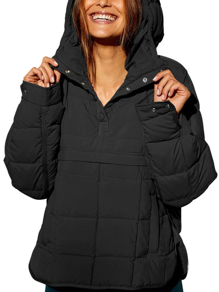 Dames doudoune avec col haut Chic und Stil