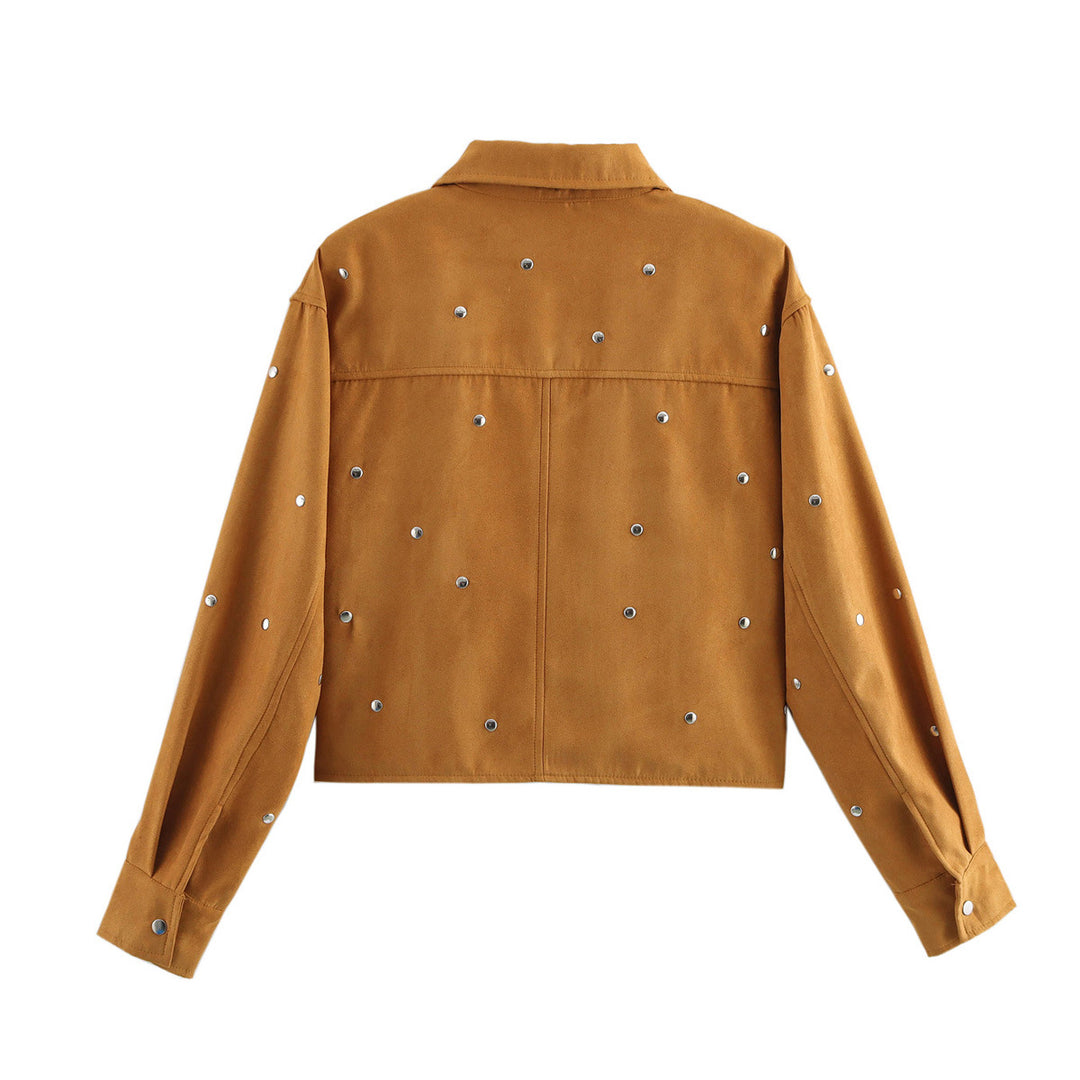 Ladies Fashionable Short Jacket with Studs Lune London