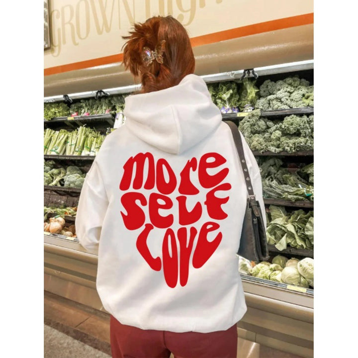 Women's hoodie with eye-catching print and oversized fit Lune London