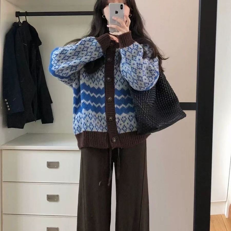 Cardigan à la mode pour femmes de style norvégien Chic & Stil