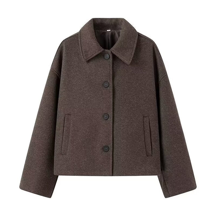 Ladies elegant short jacket in high-quality wool blend Lune London