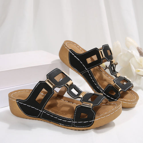 Women's fashion slide sandals Lune London
