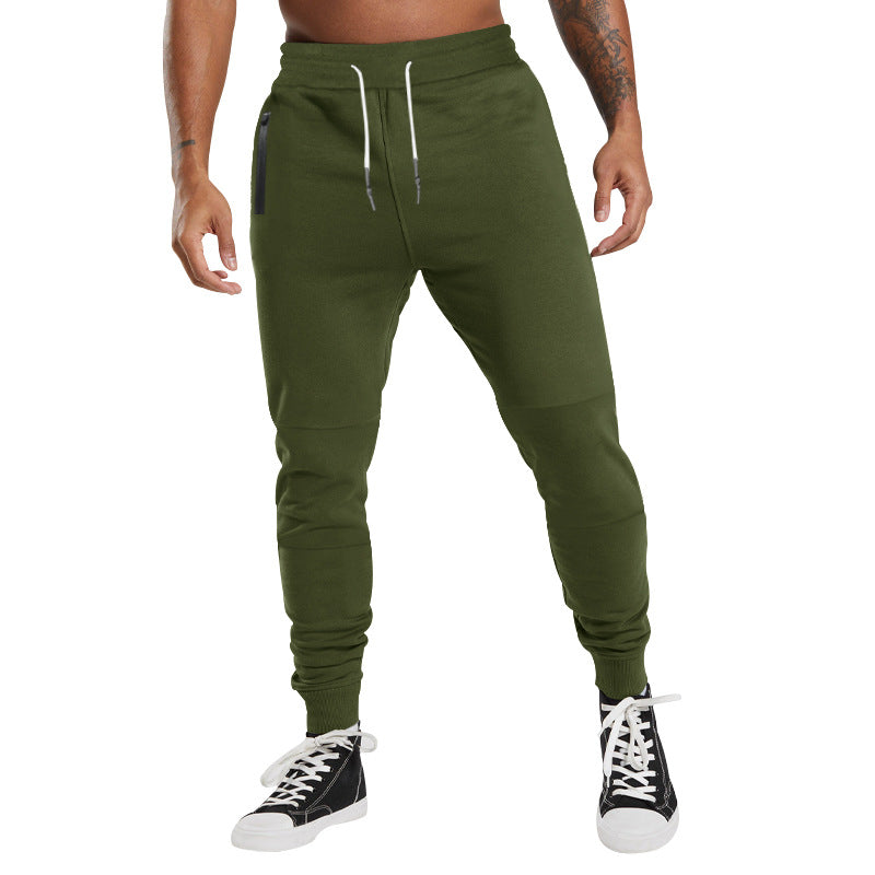 Sporty lifestyle jogger pants for men with elastic waistband and practical pockets Lune London