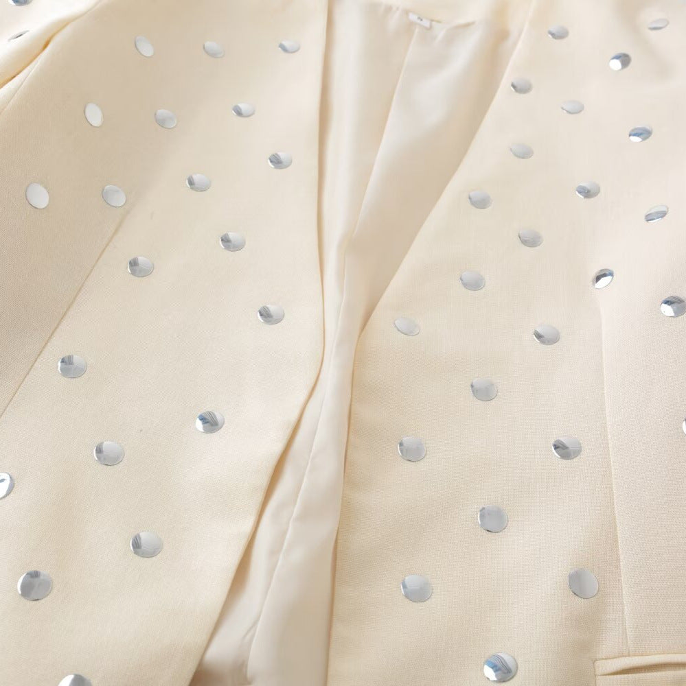 Women's elegant blazer with sparkling sequins and a modern fit Lune London