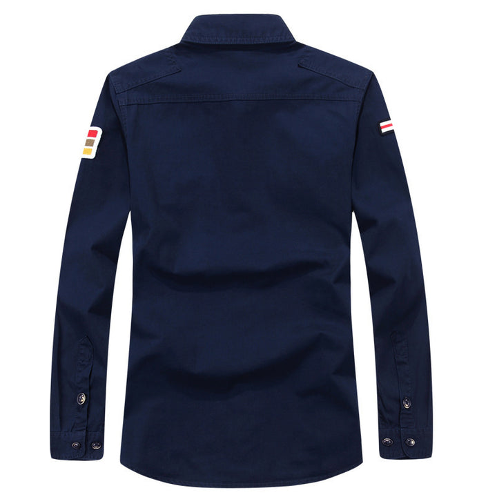 Trendy utility shirt for men with practical pockets Lune London